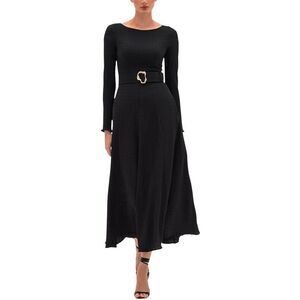 Bgl Womens  Maxi Dress, Black
